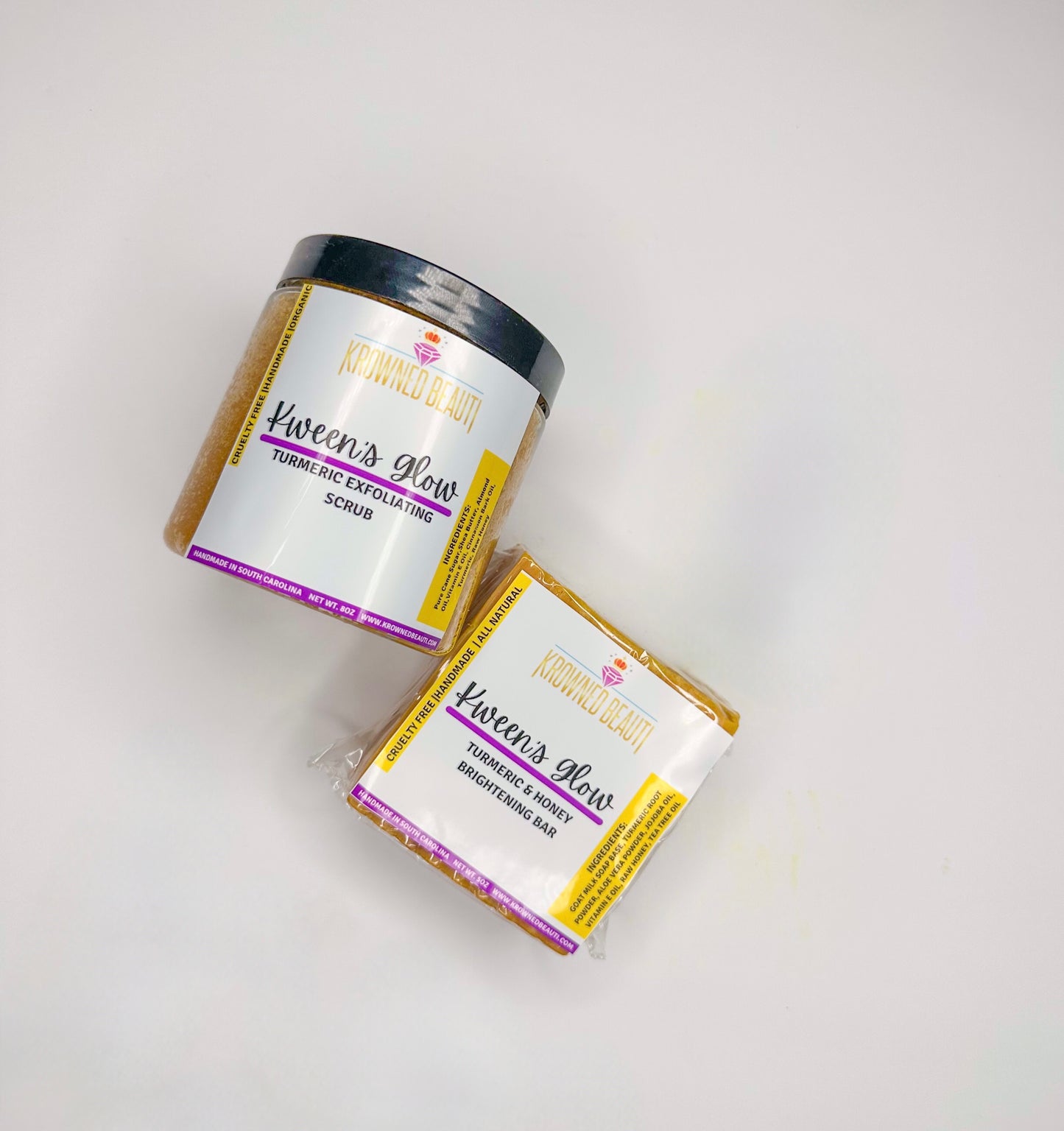 Kween’s Glow Turmeric Duo