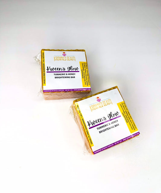 Kween’s Glow Turmeric & Honey Brightening Bar