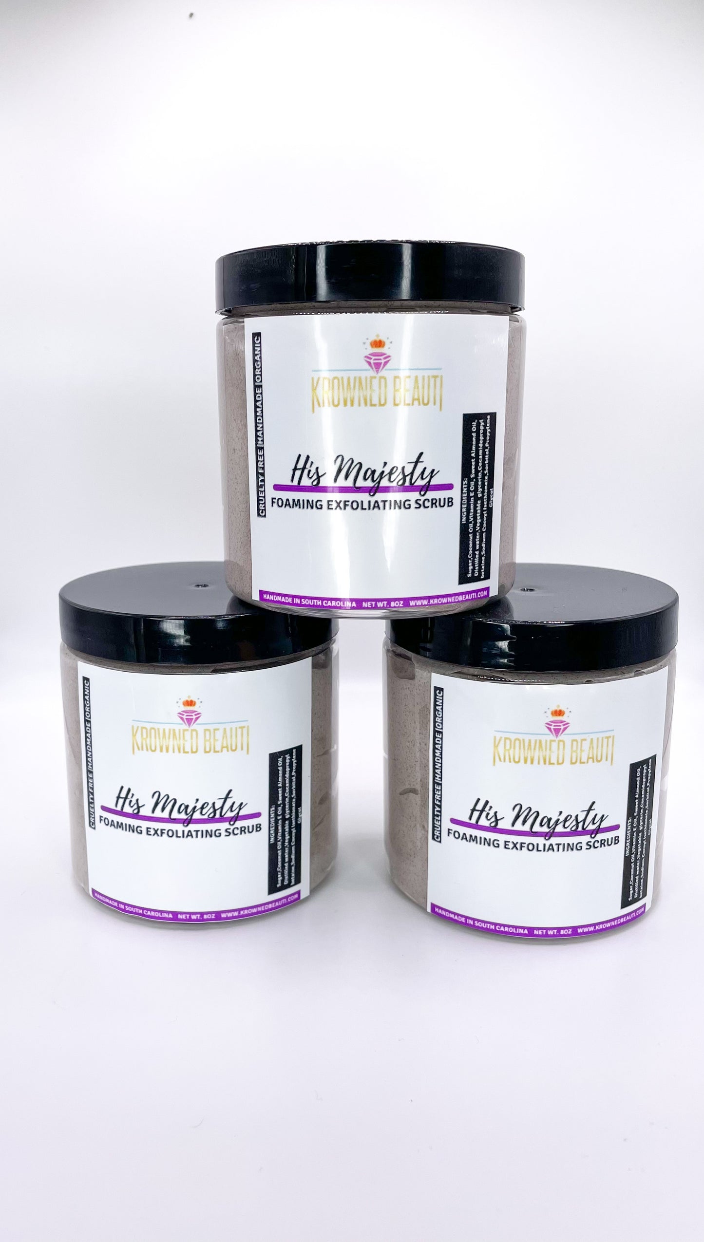 His Majesty Foaming Scrub