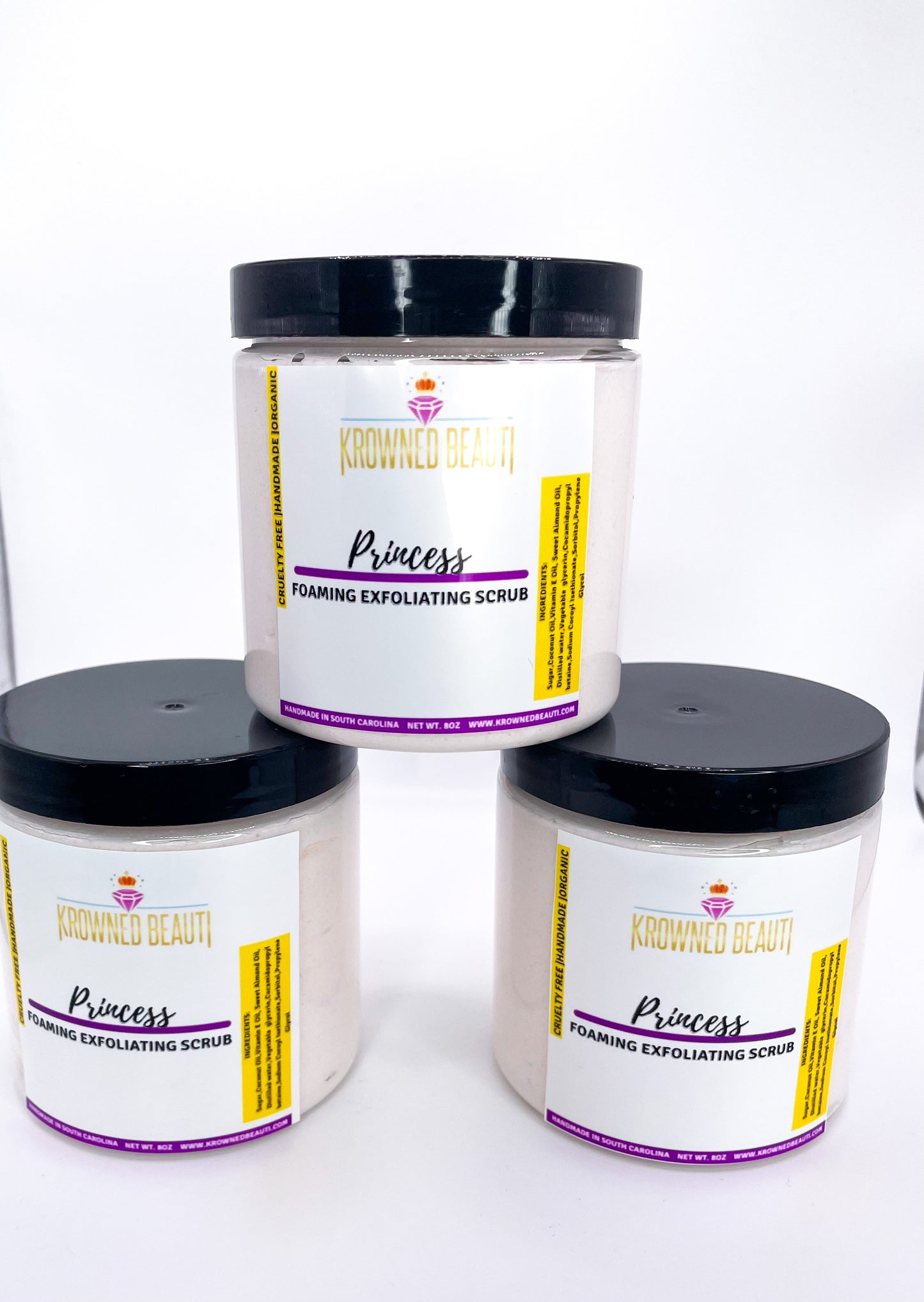 Princess Foaming Scrub